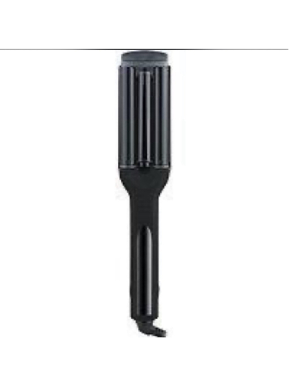 L'ange Le Waver 3-Barrel Waving Iron - Titanium | Black (MSRP $99) New Sealed